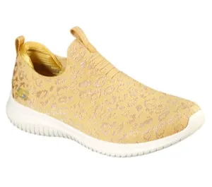 Skechers Womens Ultra Flex Wild Journey Yellow