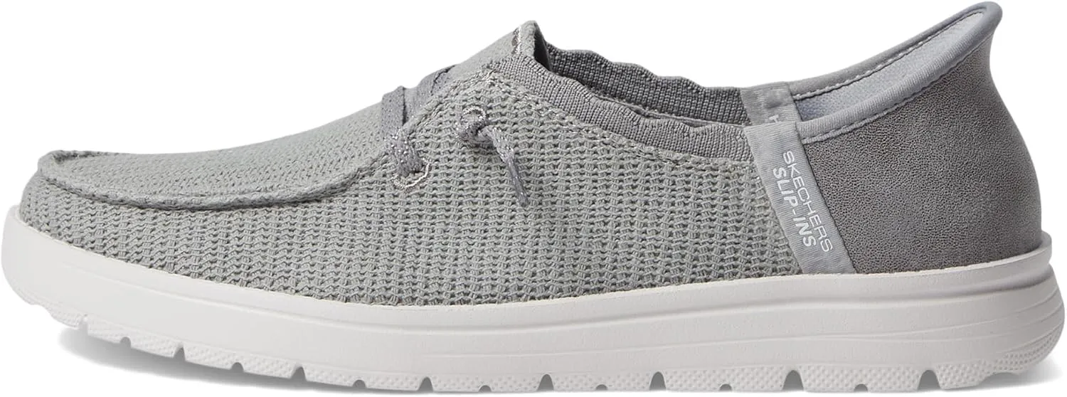 Skechers Women's Venice-Coastal Groove Boat Shoe