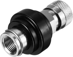 Slide Check Quick Disconnect Male & Female Set with Male Fill Adapter