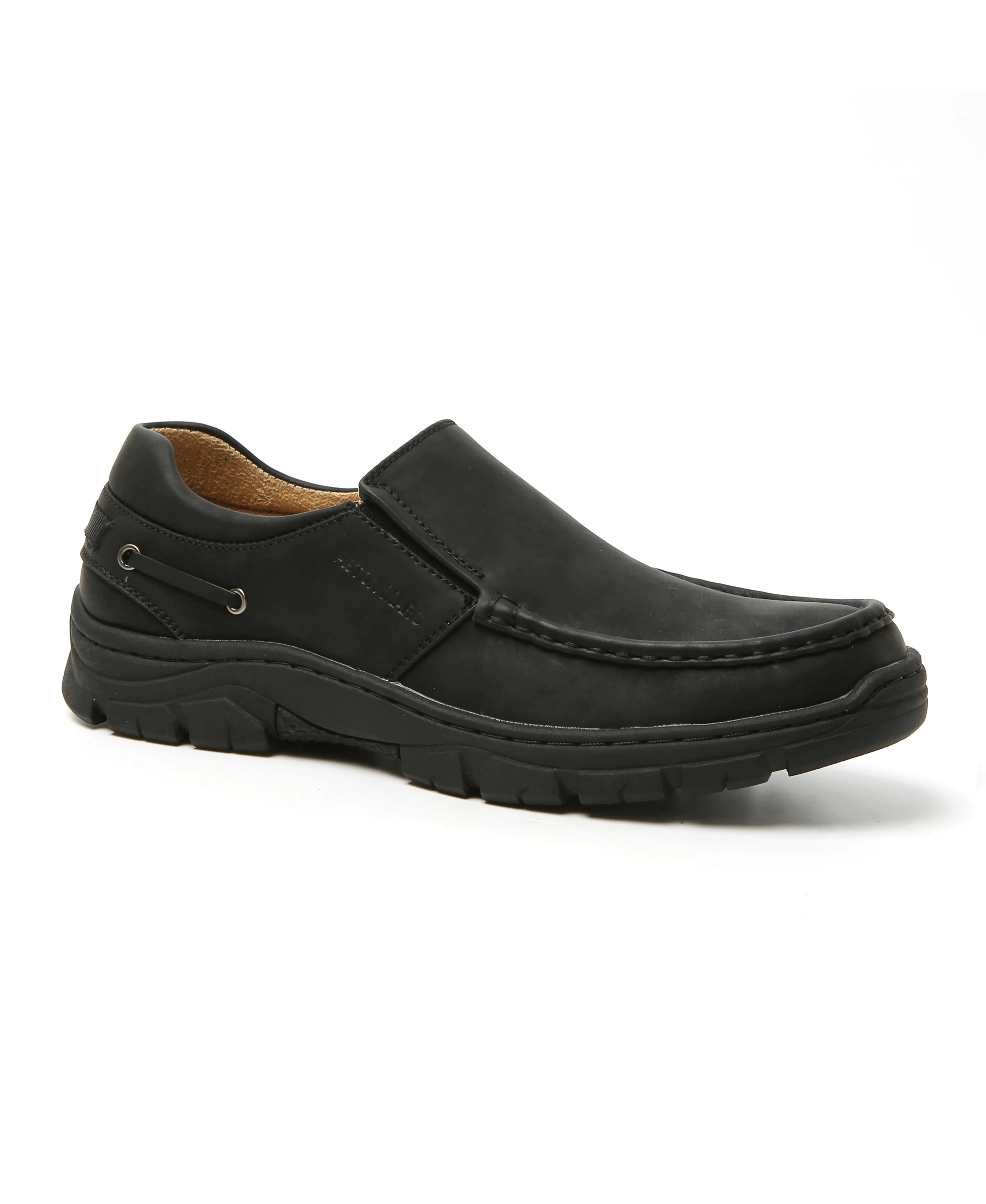 Slip On Comfort Shoes - Black