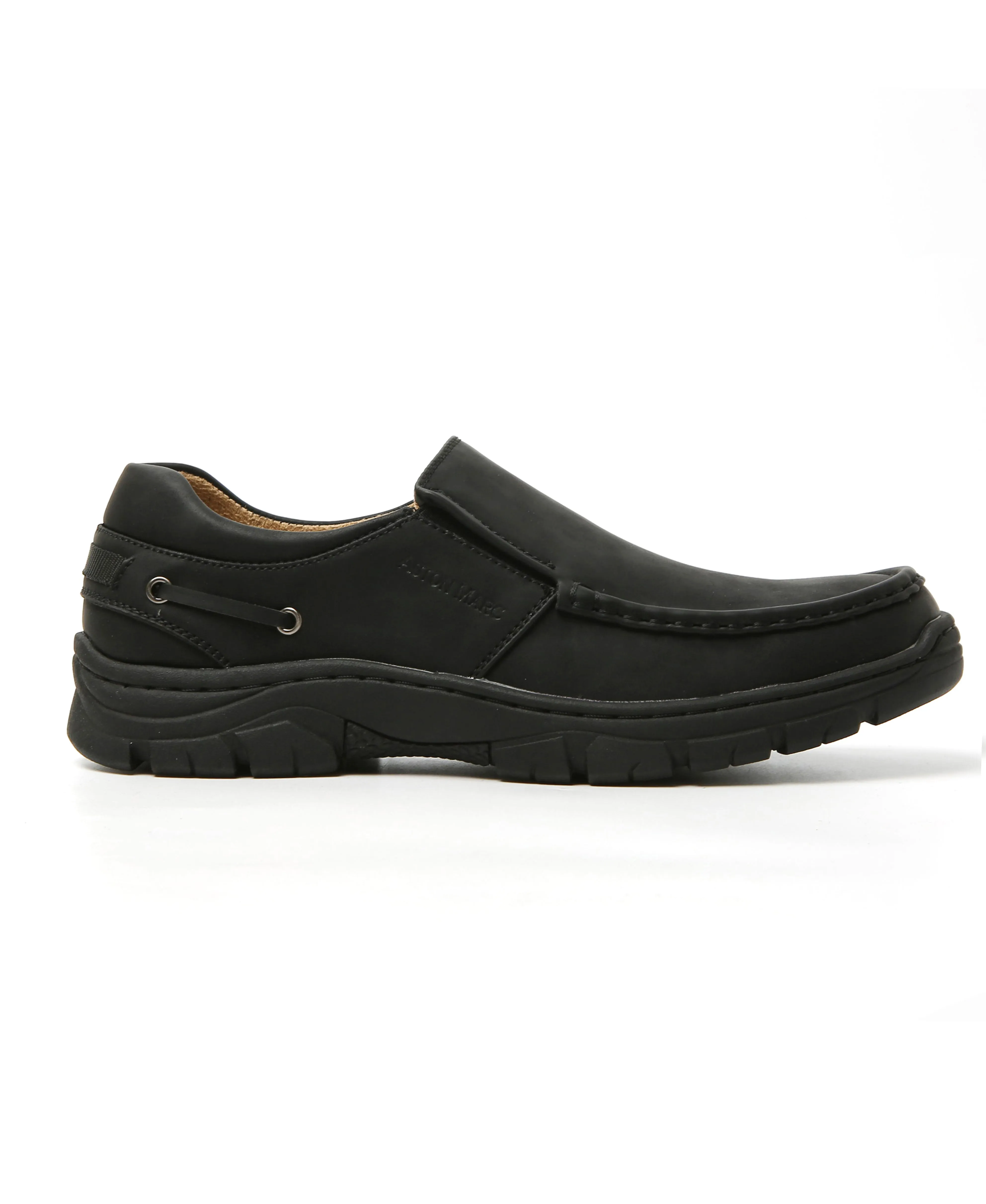 Slip On Comfort Shoes - Black