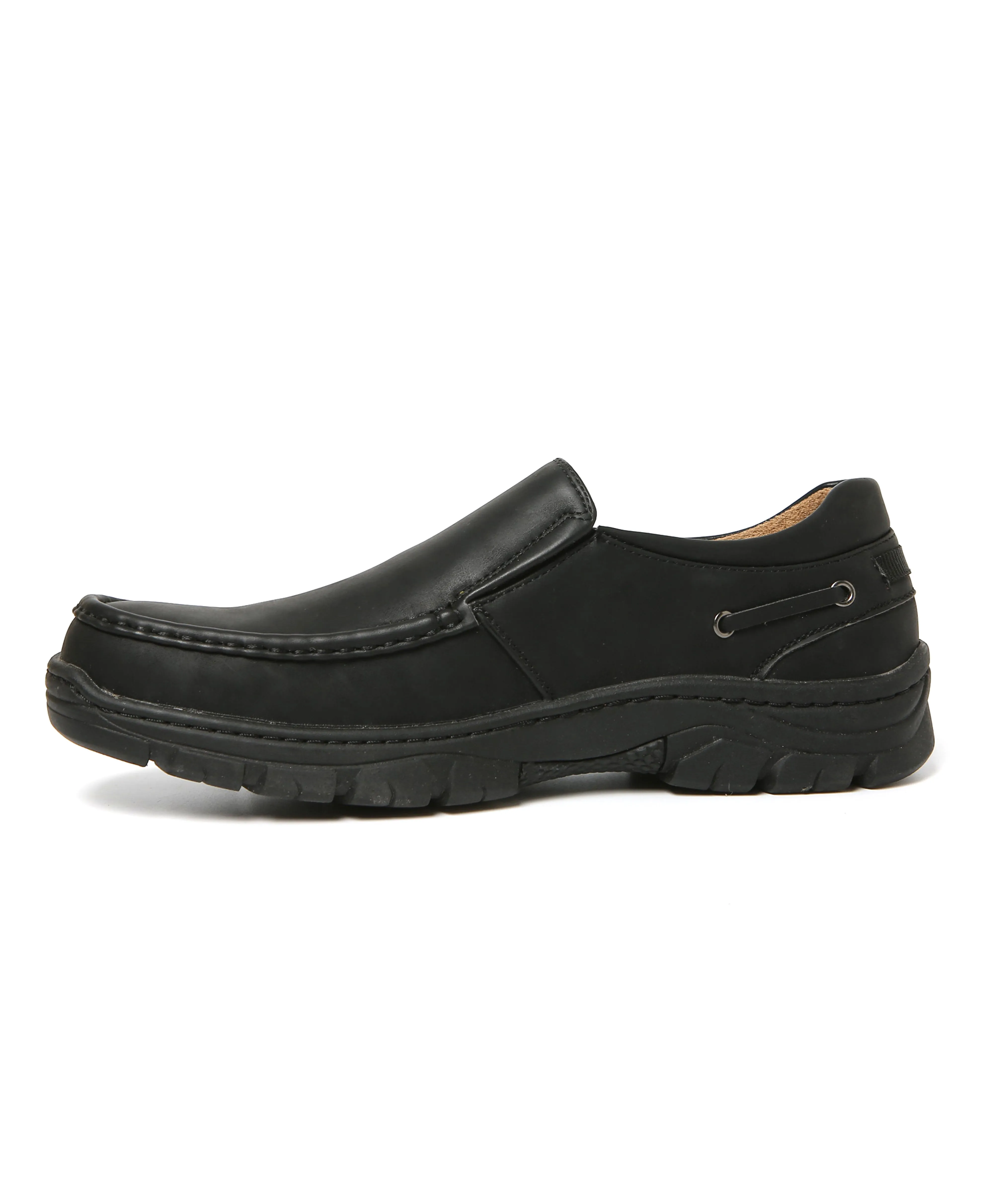 Slip On Comfort Shoes - Black