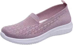 Sneakers for Women Breathable Casual Shoes Mesh Orthopedic Sneakers Outdoor Fitness Shoes for Elderly Women