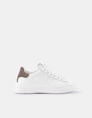 Sofia - White/Leopard