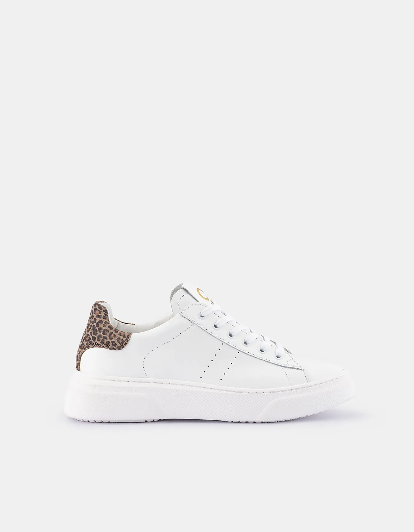 Sofia - White/Leopard