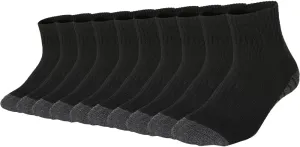 SoxDaddy Men’s 10Pack Athletic Socks,Comfy Cotton Full Cushion Casual Low Cut Socks