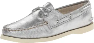 Sperry Girl's A/O 2-Eye Metallic Kid Suede