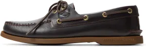 Sperry Men's Authentic Original 2-Eye Boat Shoe, Amaretto, 7.5