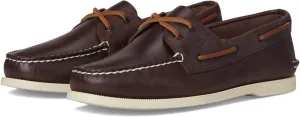 Sperry Men's Authentic Original 2-Eye Boat Shoe, Dark Brown, 10.5 X-Wide
