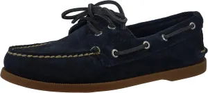 Sperry Men's Authentic Original 2-Eye Boat Shoe, NAVY SUEDE, 10.5