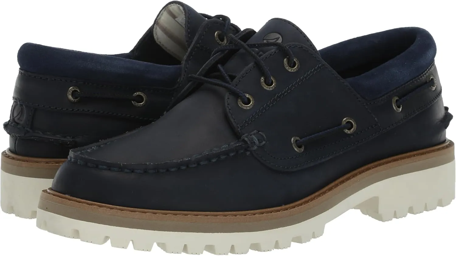 Sperry Men's Authentic Original Lug 3-Eye Boat Shoe