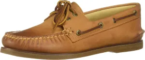 Sperry Men's Gold A/O 2-Eye Boat Shoe, Medium Beige, 11 Wide