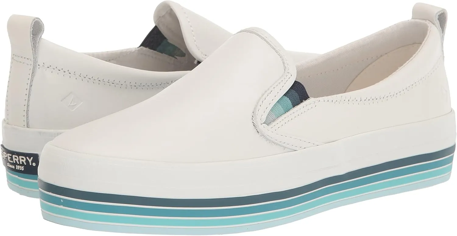 Sperry Women's Crest Twin Gore Platform Boat Shoe