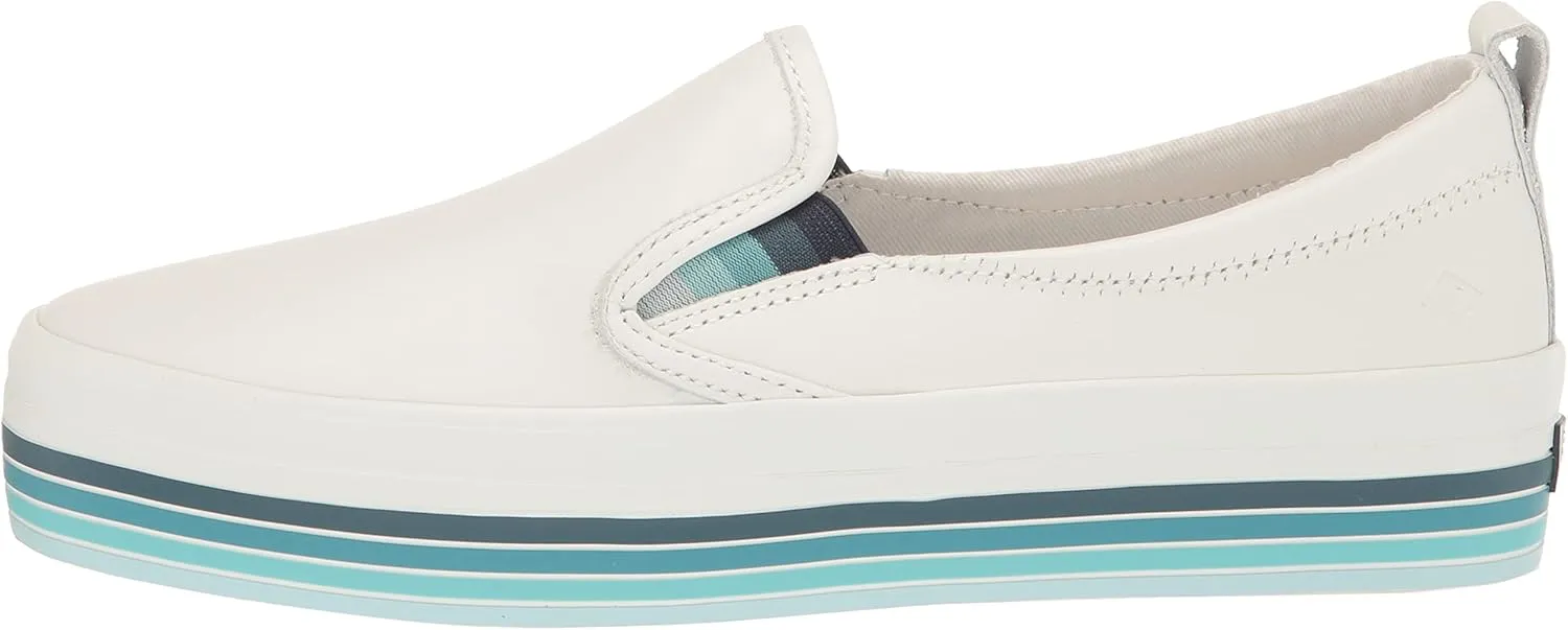 Sperry Women's Crest Twin Gore Platform Boat Shoe