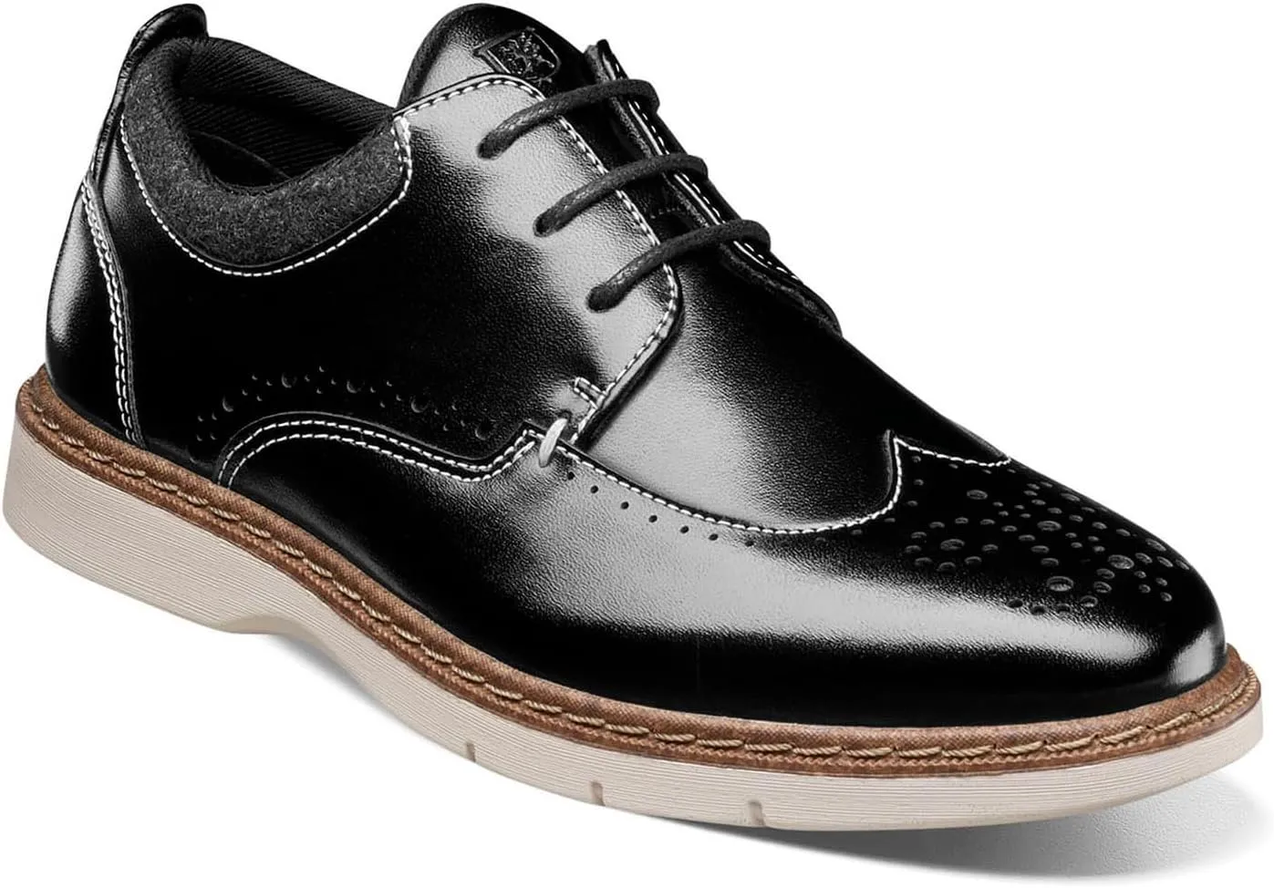Stacy Adams Boy's Synergy Wingtip Lace Oxford