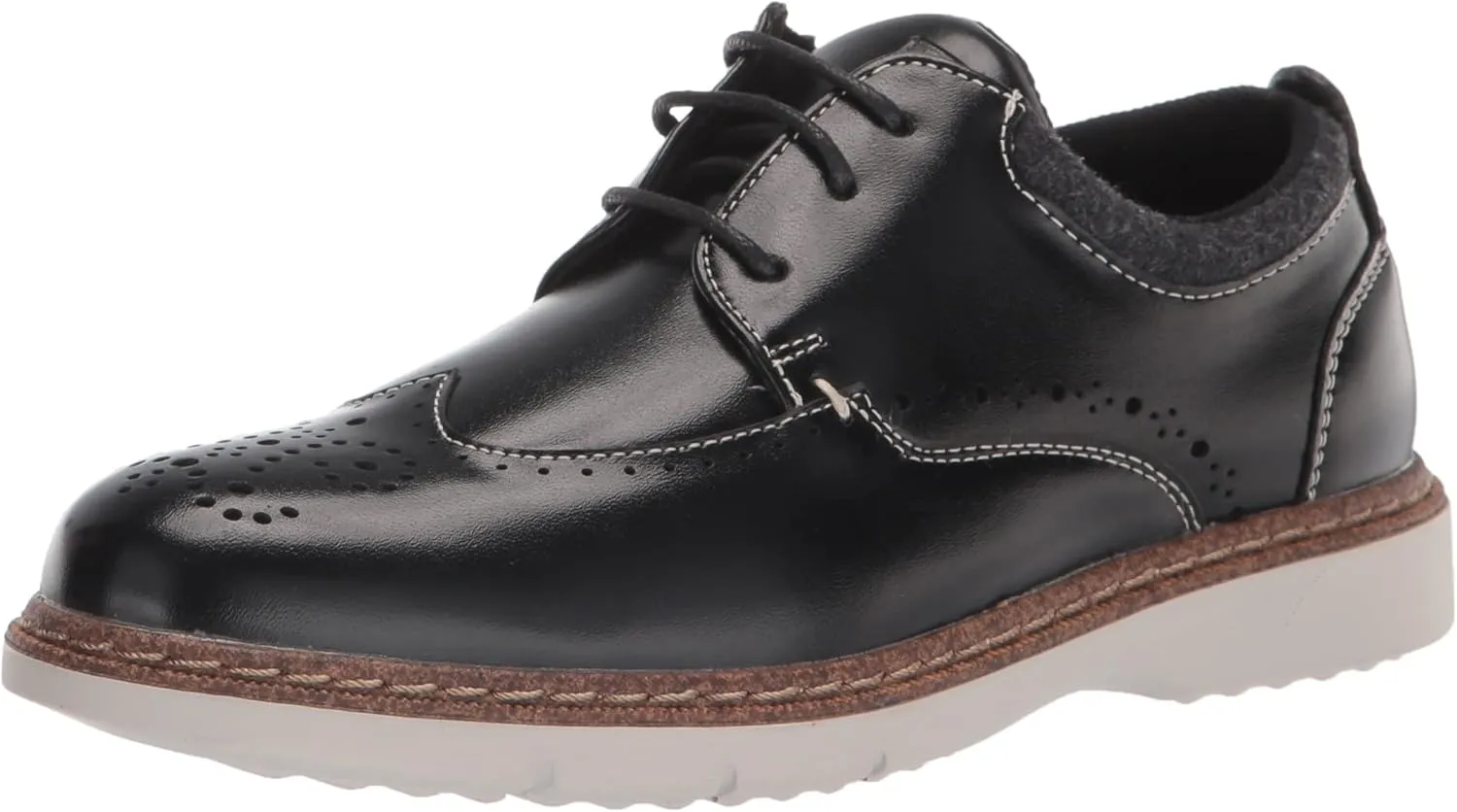 Stacy Adams Boy's Synergy Wingtip Lace Oxford