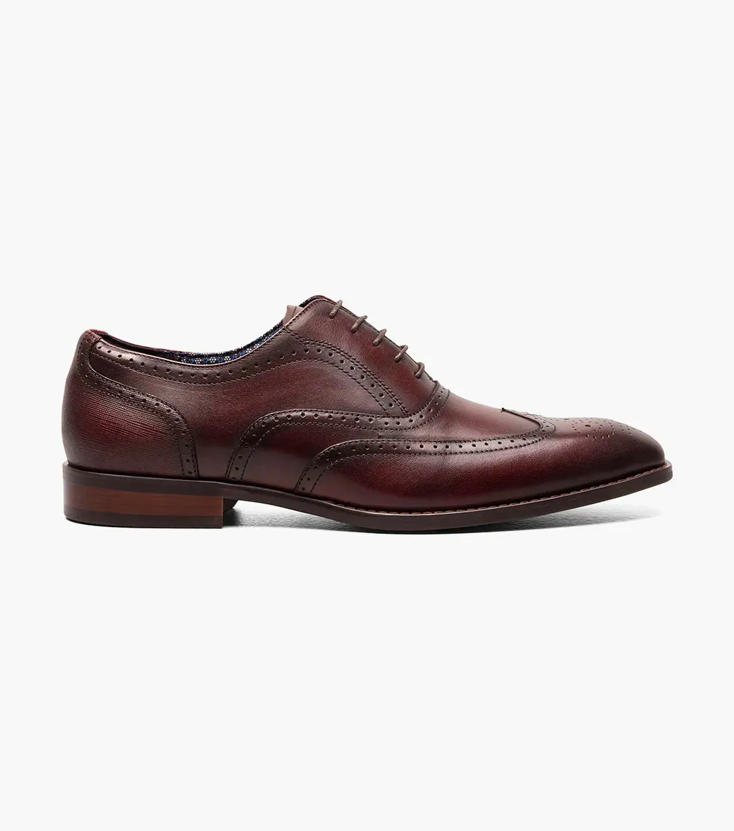 Stacy Adams Kaine Wingtip Oxford Shoes
