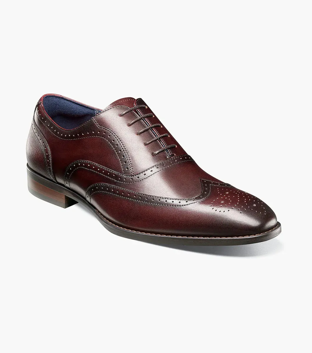 Stacy Adams Kaine Wingtip Oxford Shoes