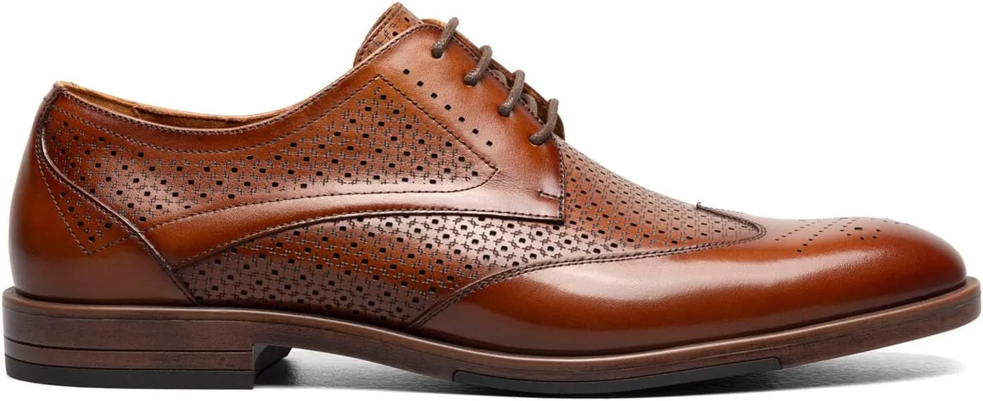 STACY ADAMS Men's Asher Wingtip Lace Oxford