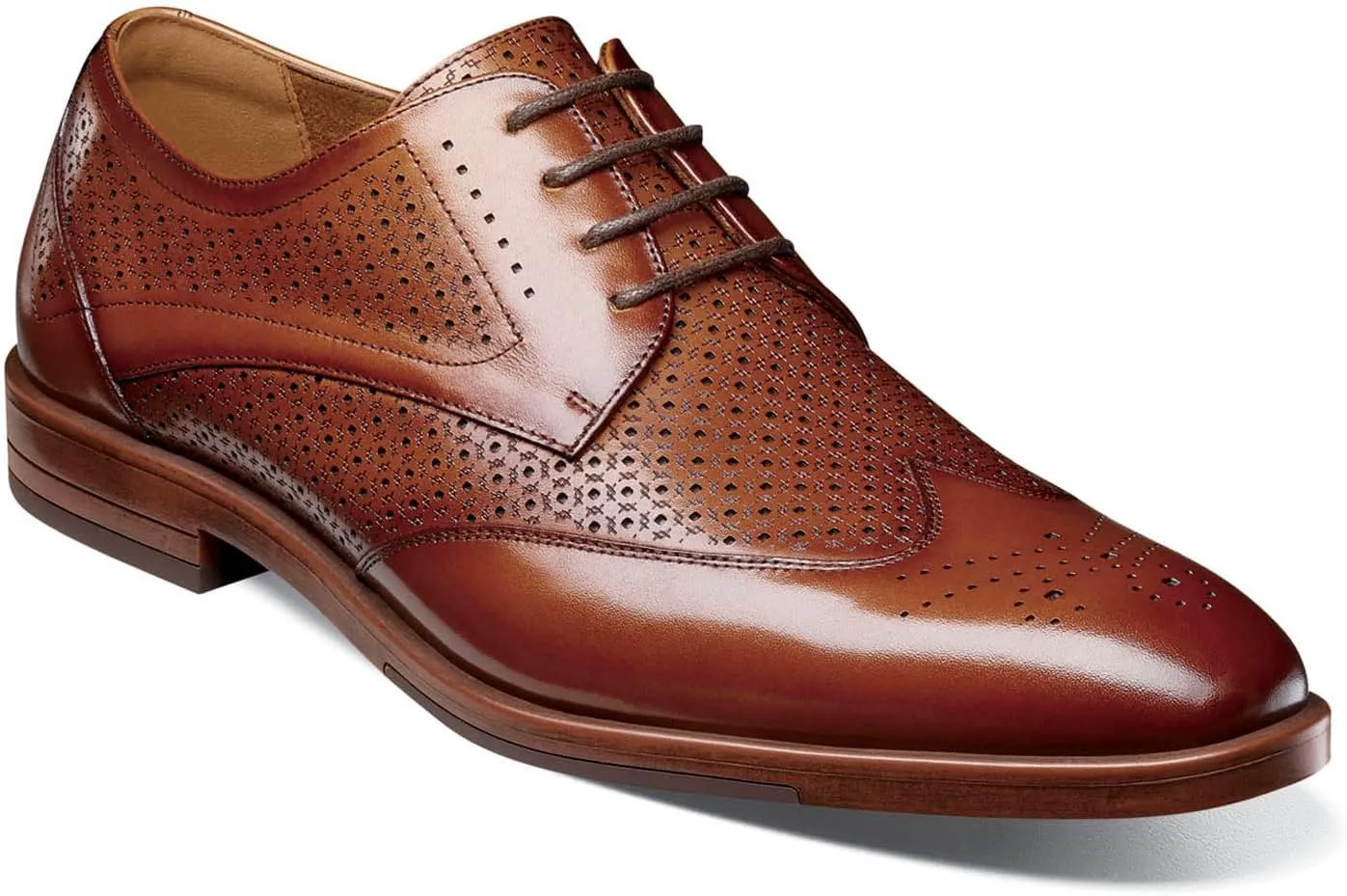 STACY ADAMS Men's Asher Wingtip Lace Oxford