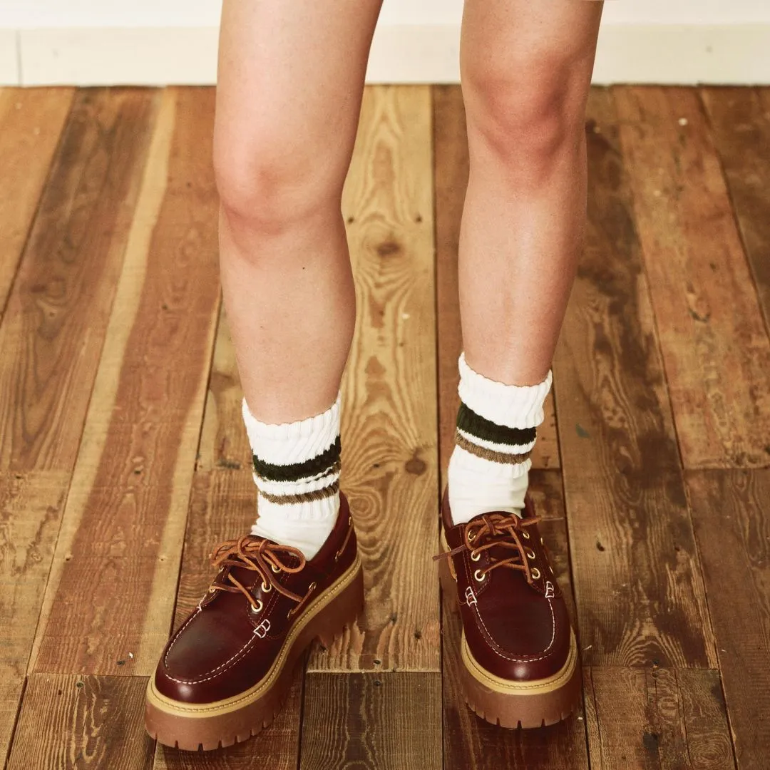 Stone Street Boat Shoe For Women