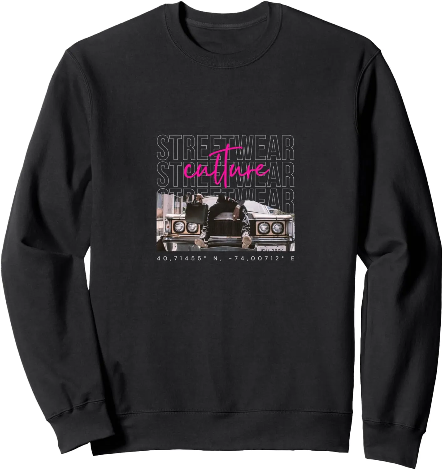 Streetwear Culture NYC Urban Vibe Art Sweatshirt