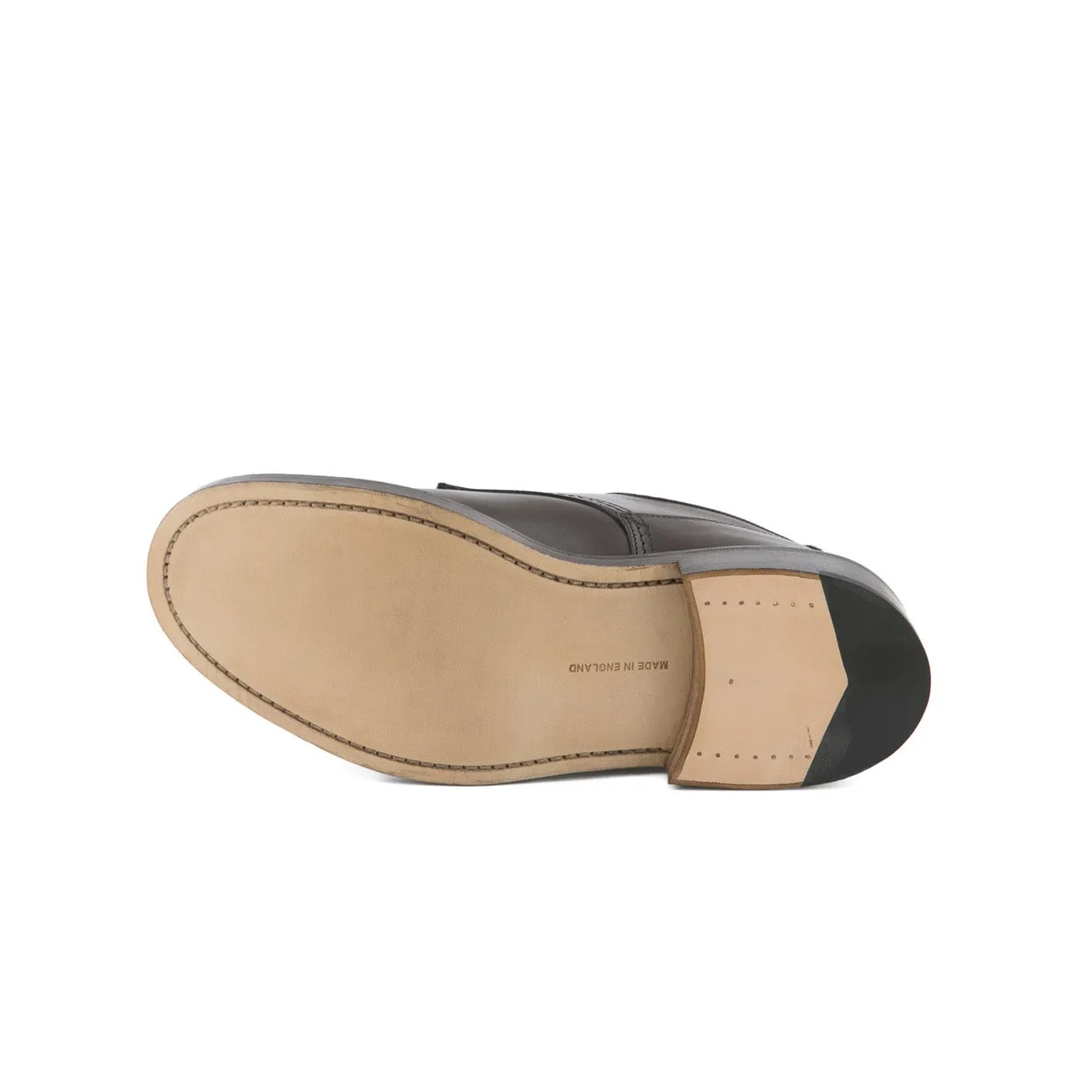 Stringata derby Tricker's Woodstock in pelle marrone