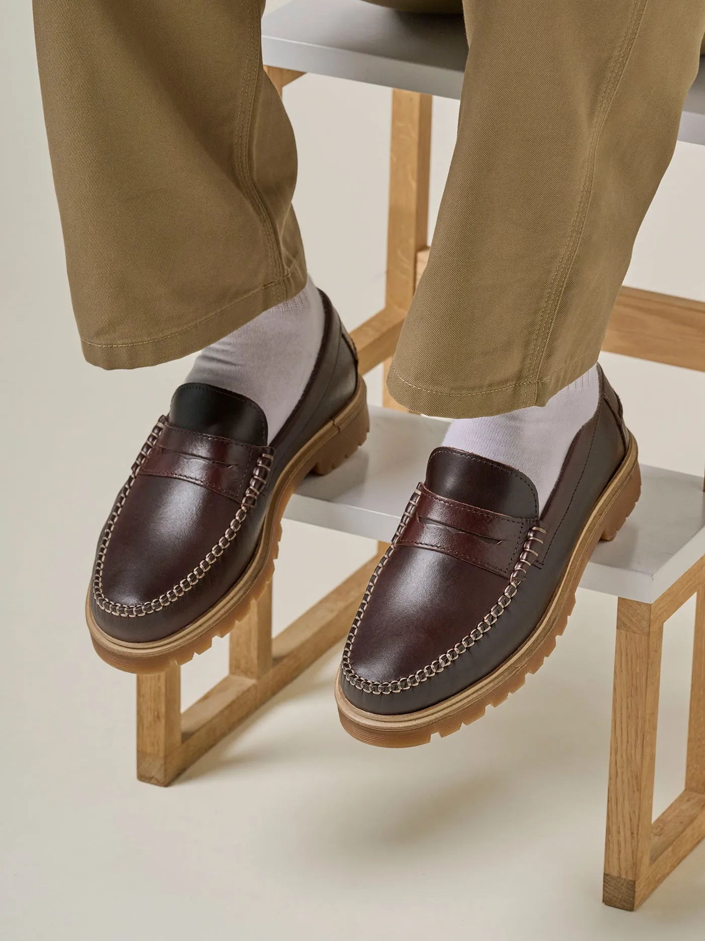 Style Austin 5.0 - Dk.Brown leather