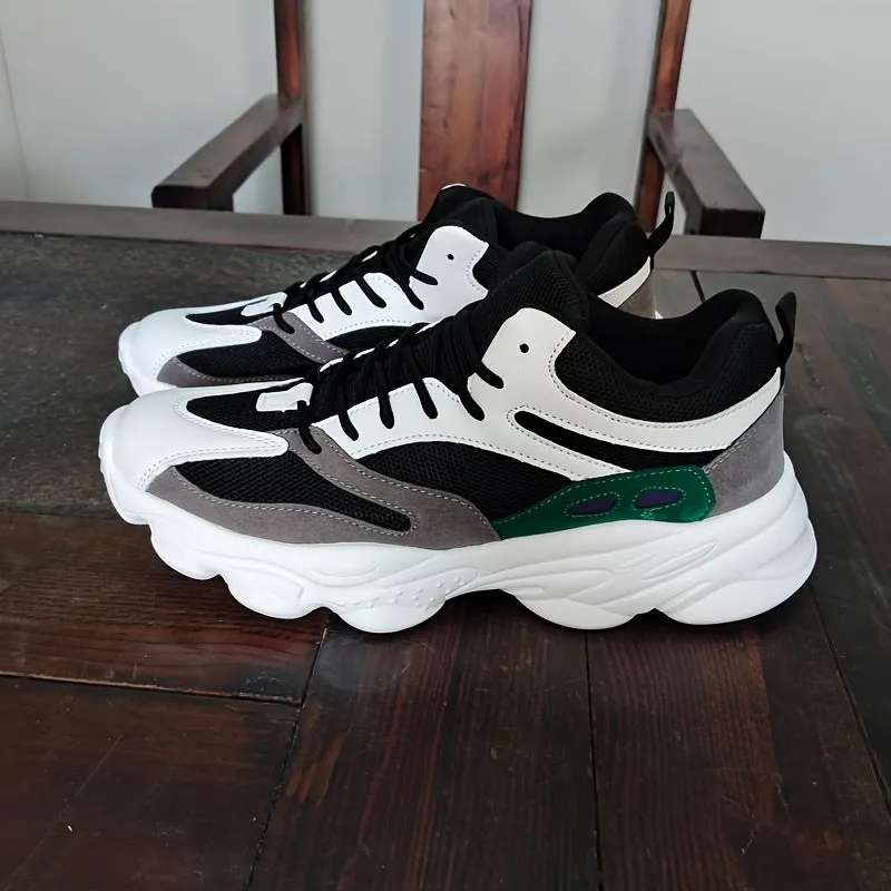 Stylische dicke Sohle mit Stoßdämpfung, Chunky-Sneaker für Damen | Perfekt für den Alltag