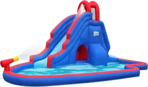 Sunny & Fun Deluxe Inflatable Water Slide Park