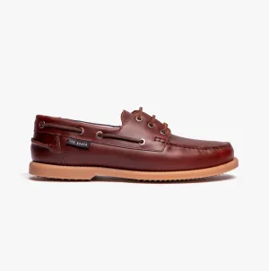 Ted Baker KENRICW Mens Boat Shoes Brown