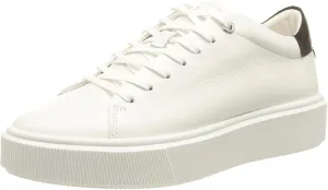 Ted Baker Womens Lornea Court Sneakers White 8.5 White Black