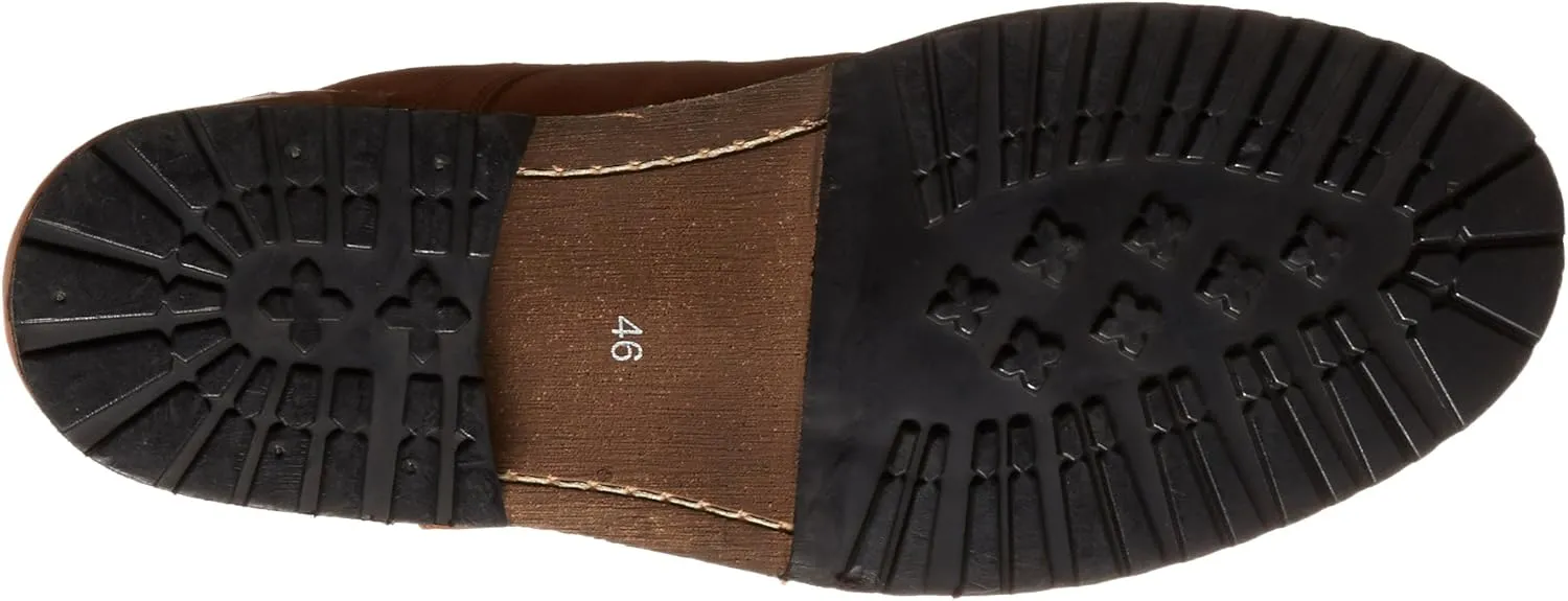 Testosterone Shoes Men's Pool Side Genuine Leather Combat Boot