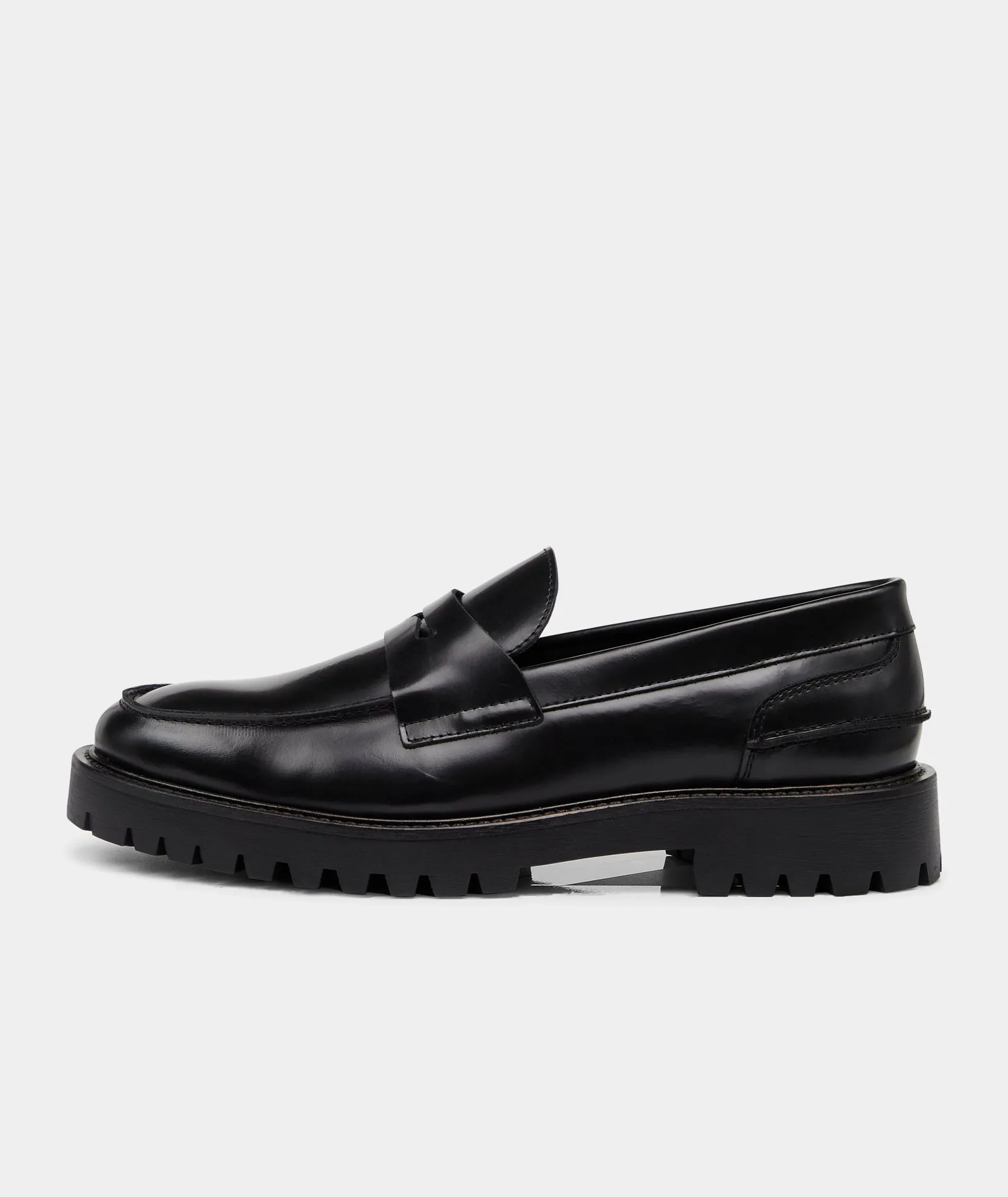 Thanksgiving sale Polido Aaron Black Efficient customer service Penny Loafer -