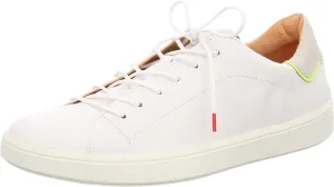 Think! Men's Turna Chrome-Free Tanned Sustainable Interchangeable Footbed Trainers, Bianco Estate 1020, 7.5 Men