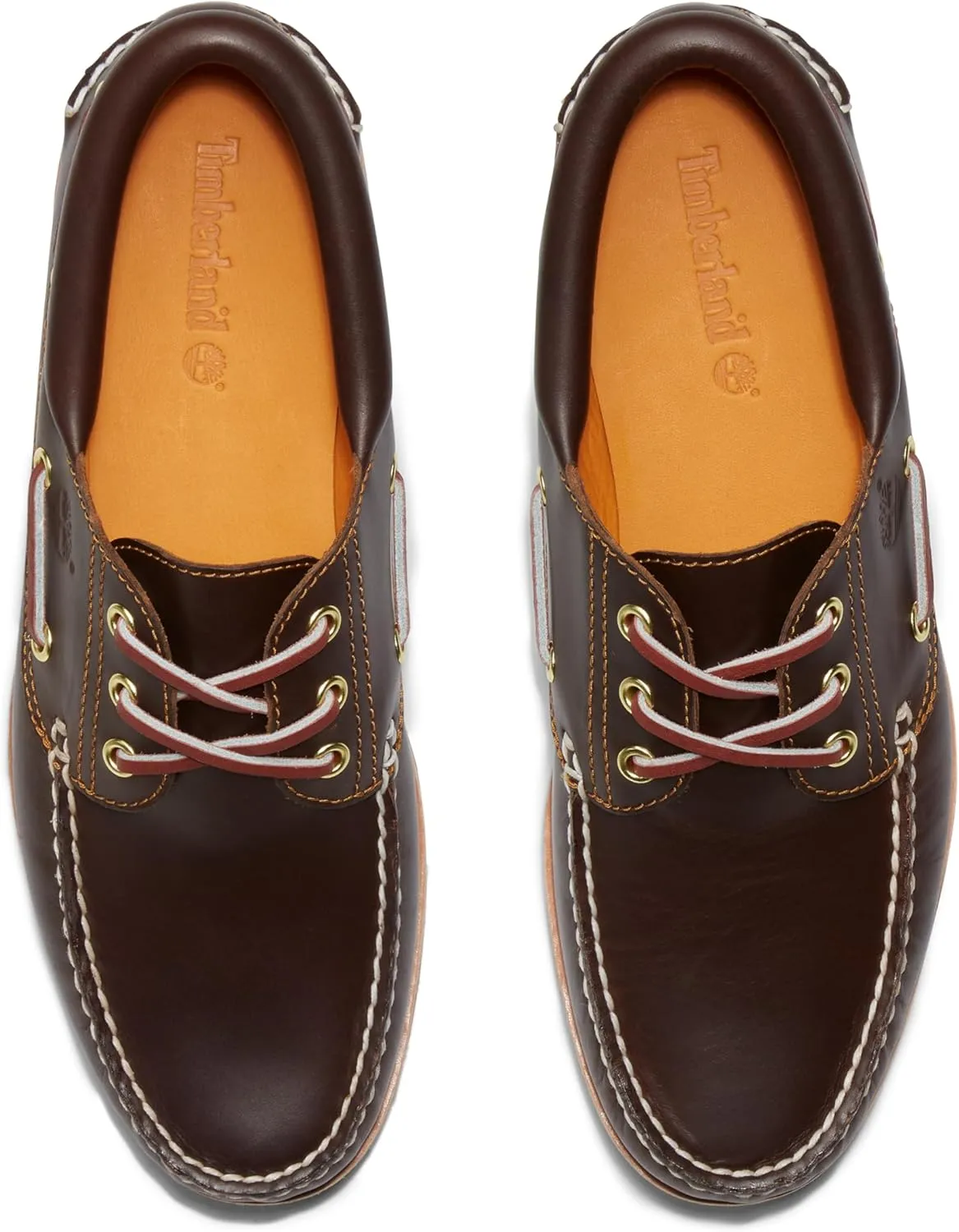 Timberland Men's Traditional Handsewn 3-Eyelet Classic Lug Boat Shoe