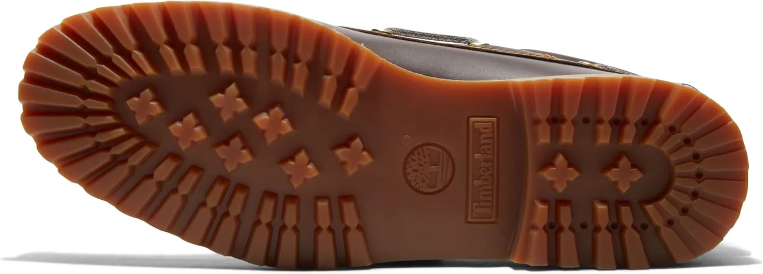 Timberland Men's Traditional Handsewn 3-Eyelet Classic Lug Boat Shoe