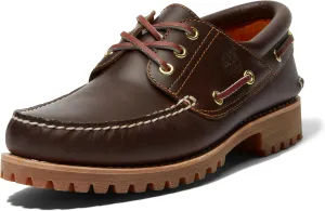 Timberland Men's Traditional Handsewn 3-Eyelet Classic Lug Boat Shoe