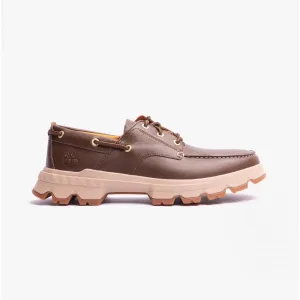 Timberland TBL Originals Ultra Lthr MT Ox Mens Full Grain Boat Shoes Dark Brown