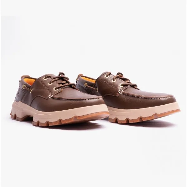 Timberland TBL Originals Ultra Lthr MT Ox Mens Full Grain Boat Shoes Dark Brown