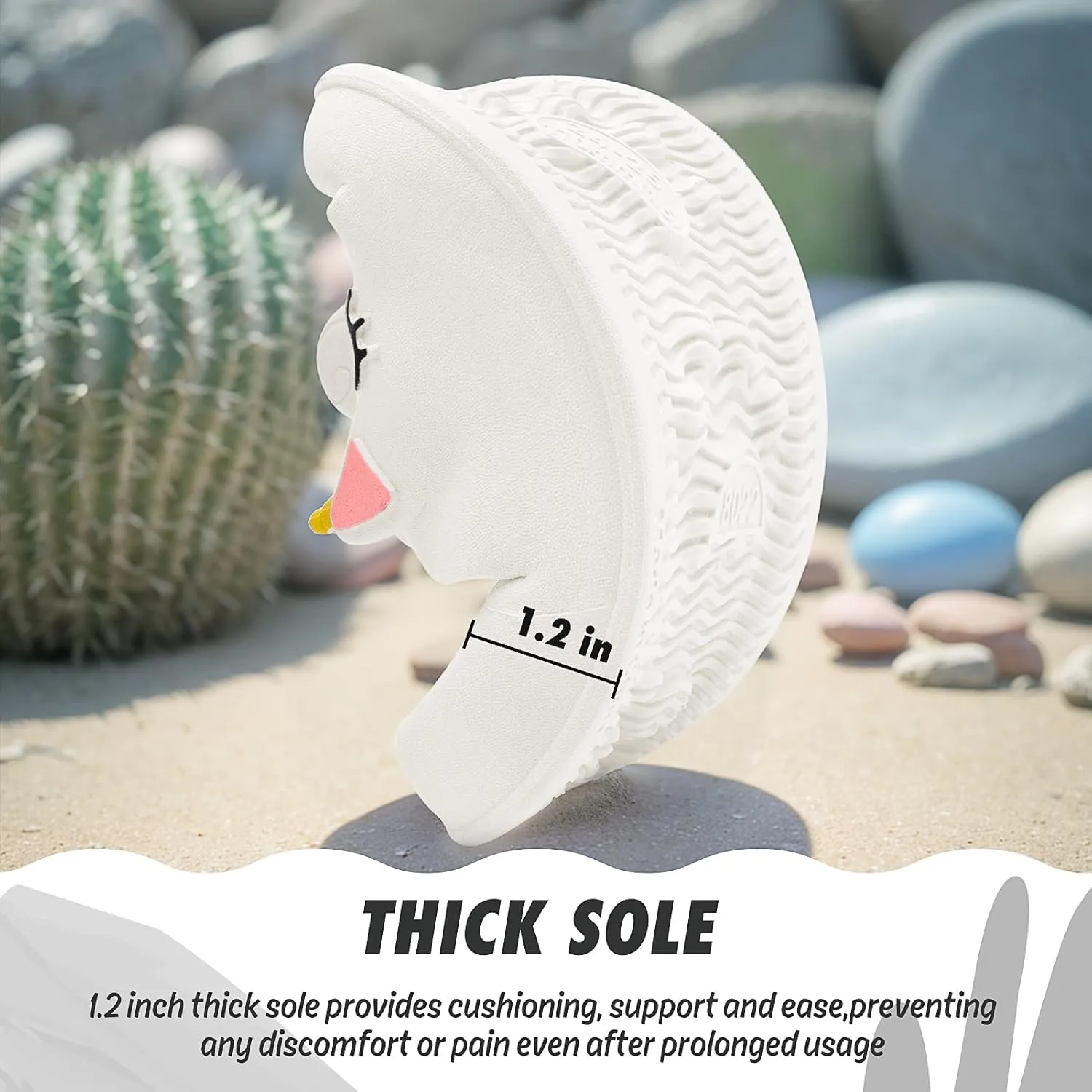 Toddler Little Kids Slide Sandals Comfy Non-slip Unicorn Summer Beach Pool Water Shoes Thick Sole Boys Girls Shower Slippers
