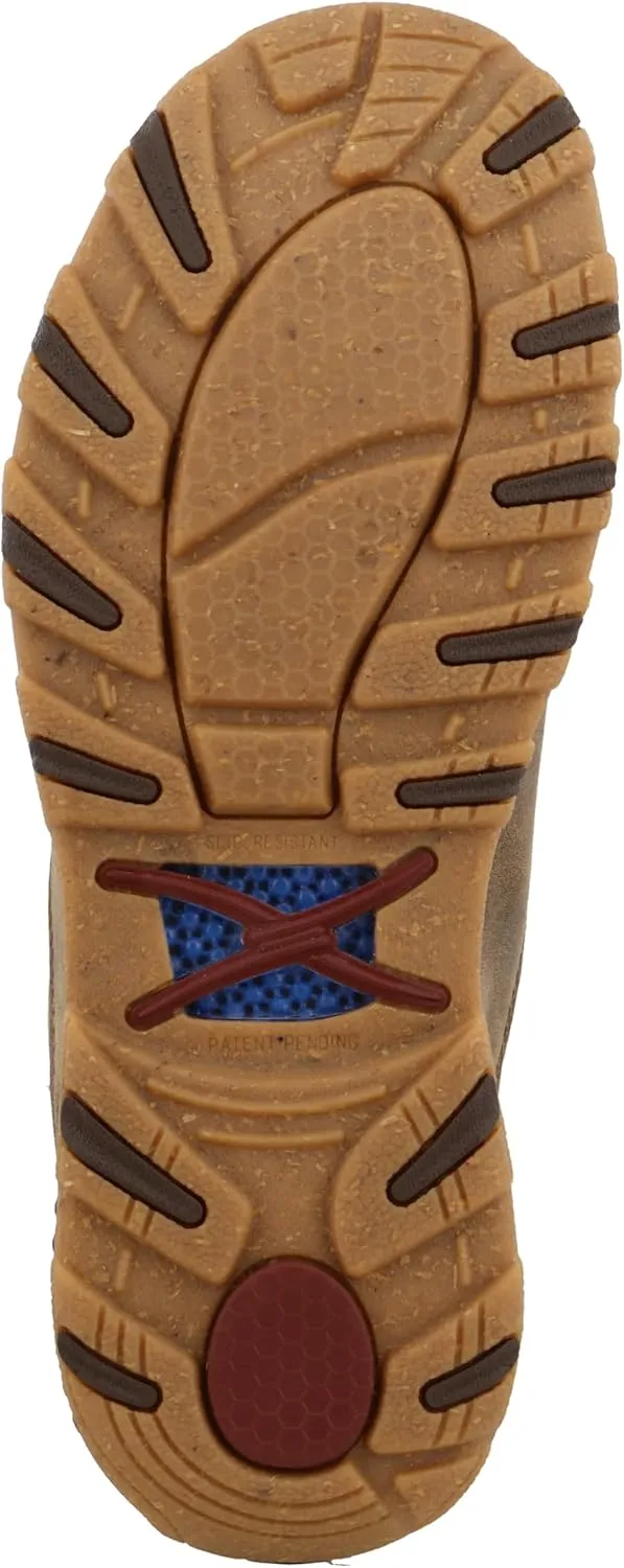 Twisted X Men's Boat Shoe Driving Moc, Moc Toe with CellStretch