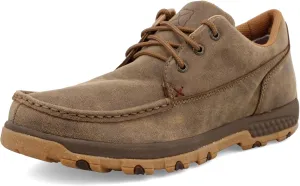 Twisted X Men's Boat Shoe Driving Moc, Moc Toe with CellStretch