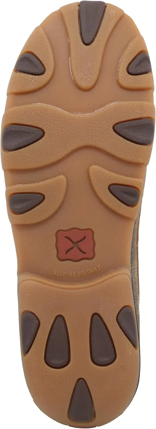 Twisted X Women's Boat Shoe Driving Moc, Moc Toe