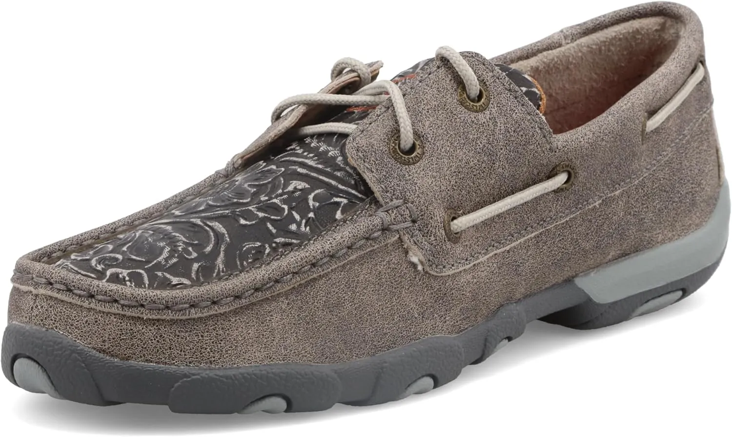 Twisted X Women's Boat Shoe Driving Moc, Moc Toe