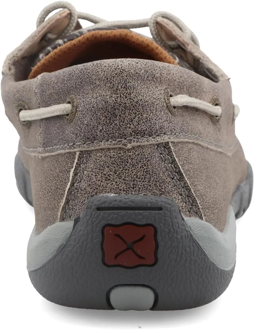 Twisted X Women's Boat Shoe Driving Moc, Moc Toe