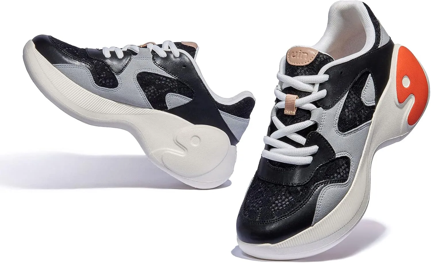 UIN Women's Travel Walking Shoes Art Painted Slip Ons Casual Lightweight Comfortable Chunky Fashion Sneaker Zaragoza Series