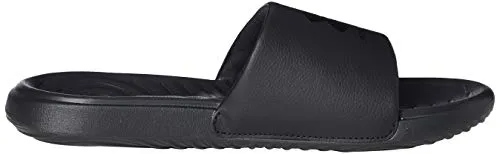 Under Armour Men's Ansa Fixed Strap Slide Sandal, Black (003)/Black, 10