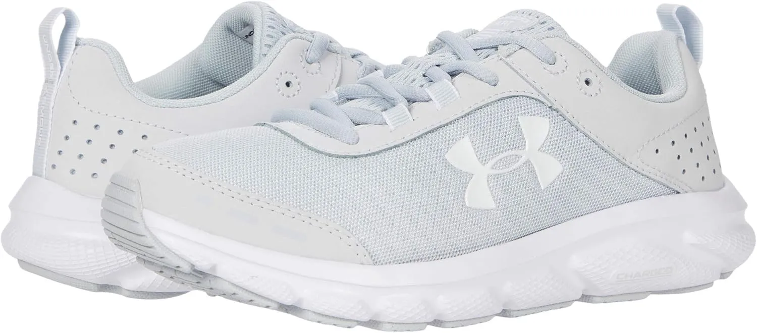 Under Armour Women's Charged Assert 8 Running Shoe, Gray, 9.5 M US