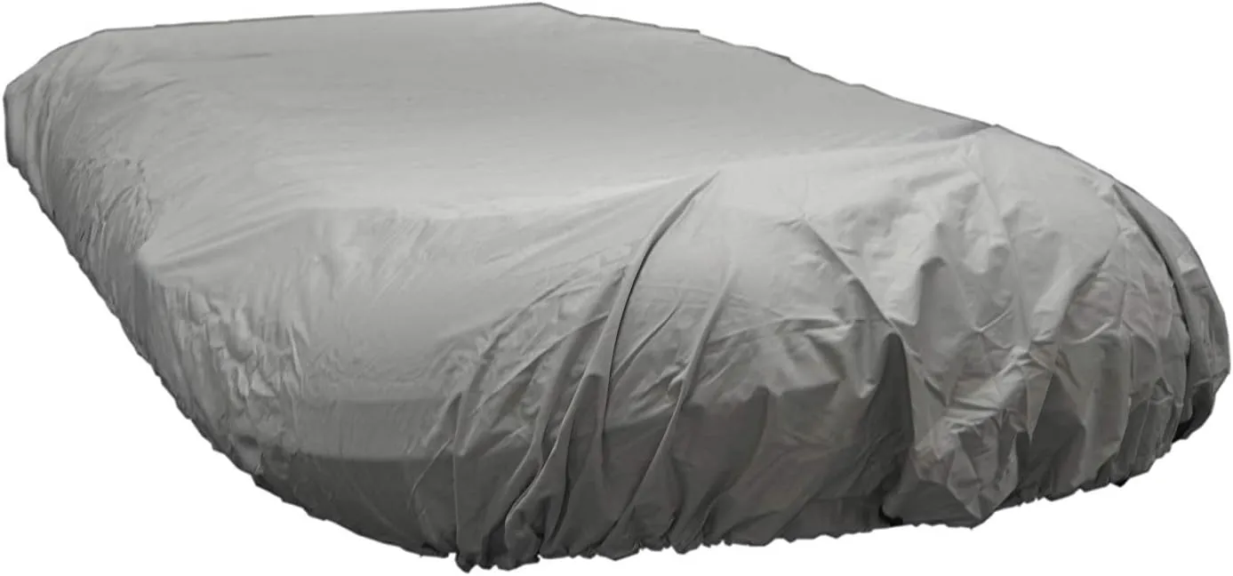 UV Resistant Inflatable Dinghy Boat Cover, Grey, 7-8-Feet